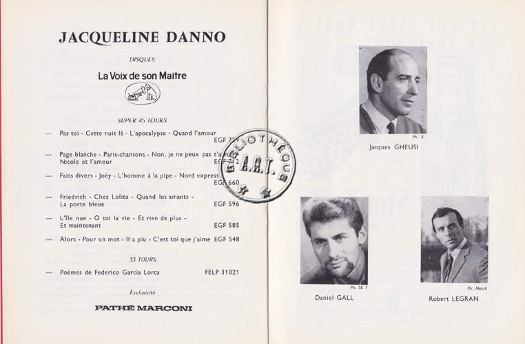 Les programmes de Théatre de l\